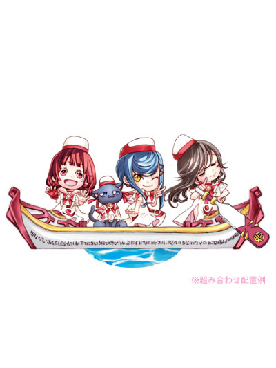 ARIA 原作ゴンドラぷに アクリルフィギュア　姫屋セット