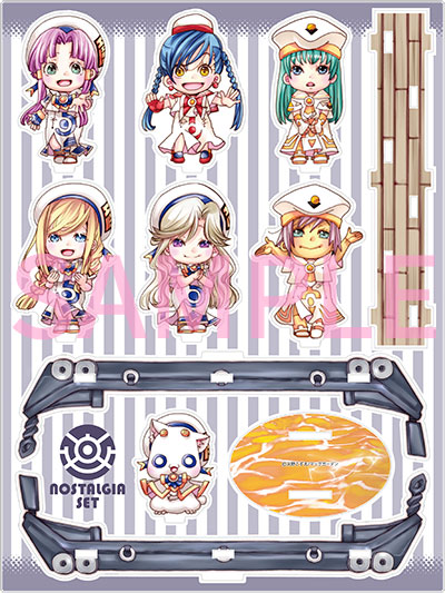 ARIA 原作ゴンドラぷに アクリルフィギュア　ノスタルジアセット