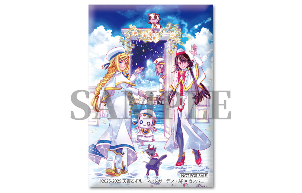 Blu-rayジャケットイラスト スクエア⽸バッジ